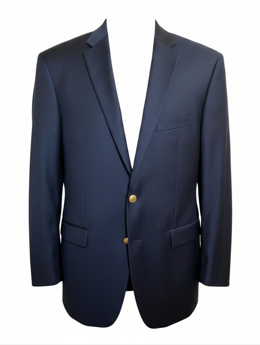Ralph Lauren Navy Sport Coat with Gold Buttons